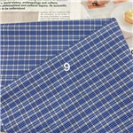 polyester cotton yarn dyed checkered fabric