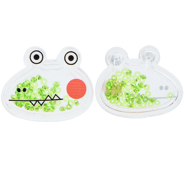 acrylic animal quicksand acrylic shakers