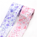 flower embossing edge pressing ribbon