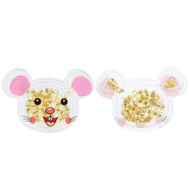 acrylic animal quicksand acrylic shakers