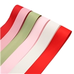38mm plain milk silk full dull satin ribbon