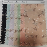 glitter offset butterfly fold printed polyester fabric