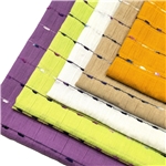plain cotton jacquard bamboo striped fabric
