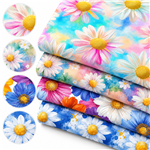 daisy series polyester cotton fabric set (4 pcs/set)