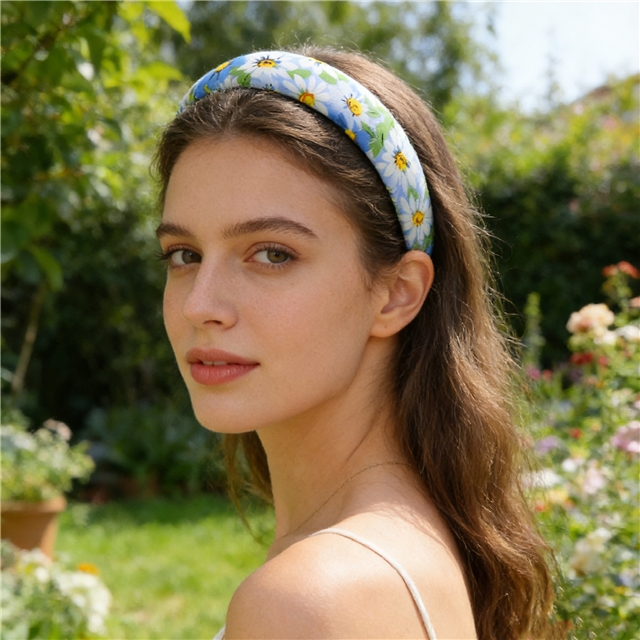 flower high cranial hairband