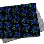 synthetic leather, 20*33cm blue