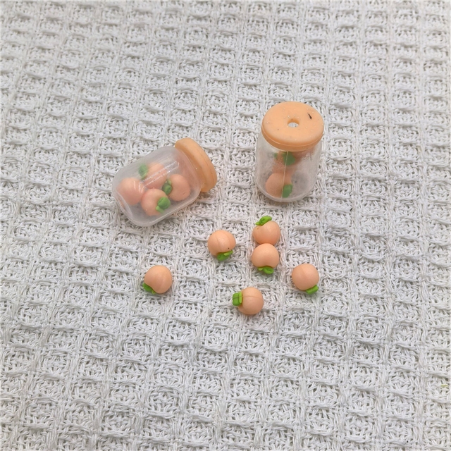 silicone 3d fruit bottle silicone beads