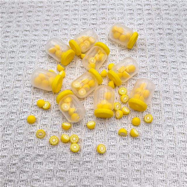 silicone 3d fruit bottle silicone beads