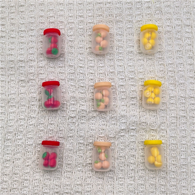 silicone 3d fruit bottle silicone beads