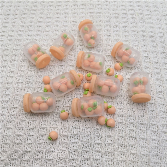 silicone 3d fruit bottle silicone beads