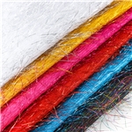 colorful shiny silk whisker cloth