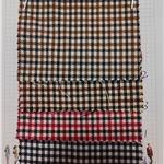 double color yarn dyed checkered fabric