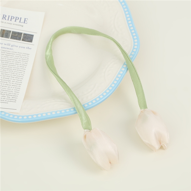tulip flower bud clothing hair clip accessories