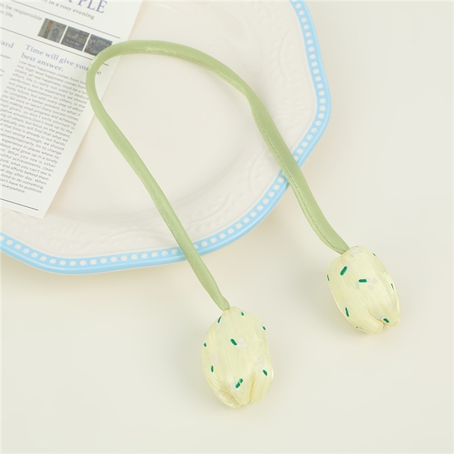 tulip flower bud clothing hair clip accessories