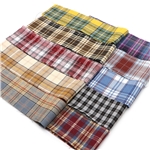 plaid series sliced fabric set (10 styles/set,each size:6.3*50cm)