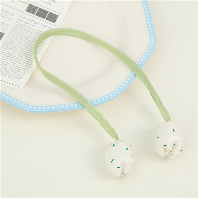 tulip flower bud clothing hair clip accessories