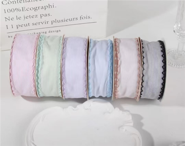 stripe moon ribbon