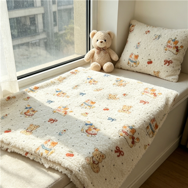 flower animal printed velvet fabric