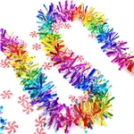 christmas day lollipop floral decorative strips (length:2m,width:9cm） 