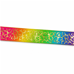 gold foil elastic, multicolor 50yard
