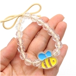 dripping oil acrylic little bee hair rope