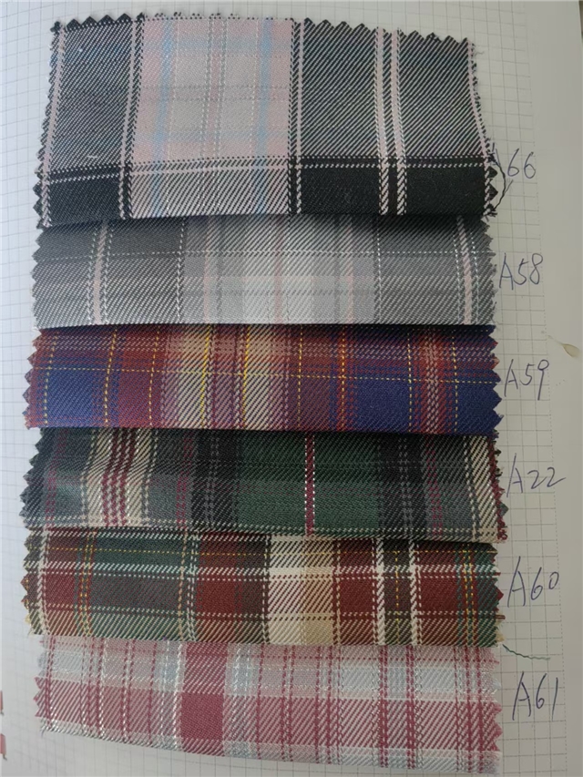 bright silk two-color checkered twill fabric 1#pink blue,50*150cm(19.7*59.1