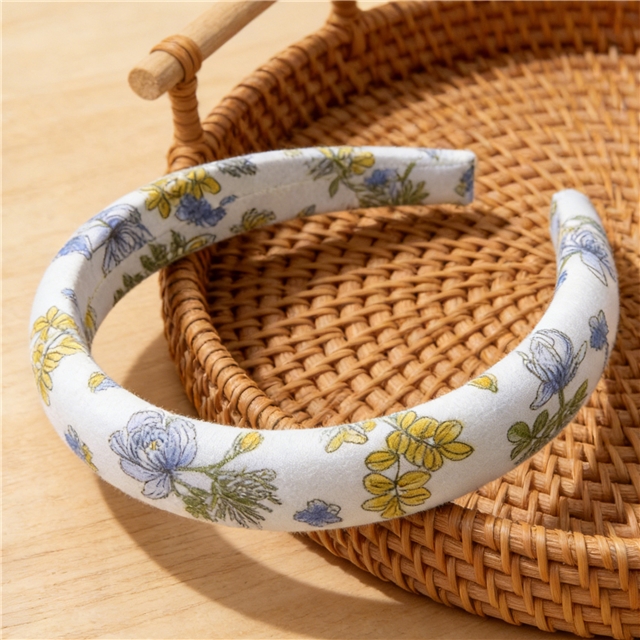 flower leaf high cranial hairband