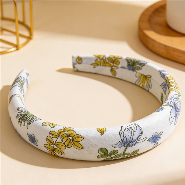 flower leaf high cranial hairband