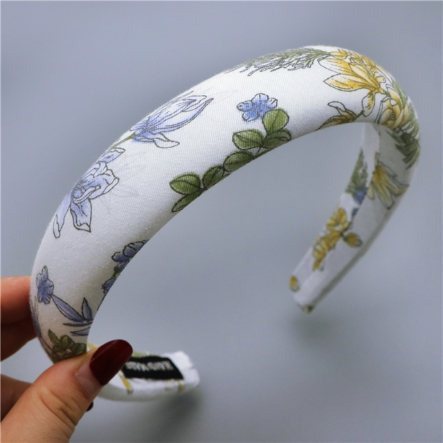 flower leaf high cranial hairband