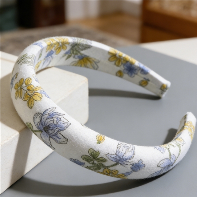flower leaf high cranial hairband