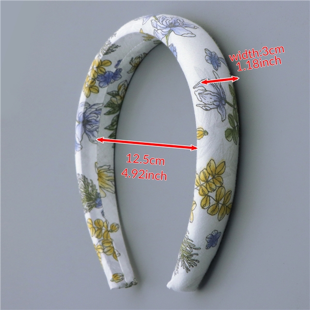 flower leaf high cranial hairband