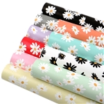 daisy series smooth self printed faux leather set (10 pcs/set)