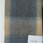 polyester cotton twill yarn dyed checkered fabric