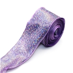 iridescent laser dot embossing edge pressing ribbon