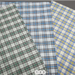 cotton yarn dyed checkered fabric