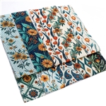 flower series polyester cotton sliced fabric set (10 styles/set,each size:6.3*50cm)