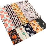 halloween series polyester cotton sliced fabric set (10 styles/set,each size:6.3*50cm)