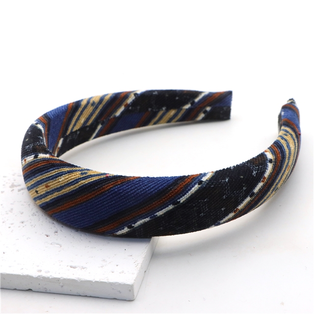 ethnic geometric patterns high cranial hairband