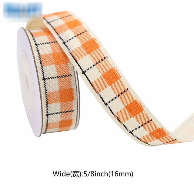 all cotton halloween woven ribbon